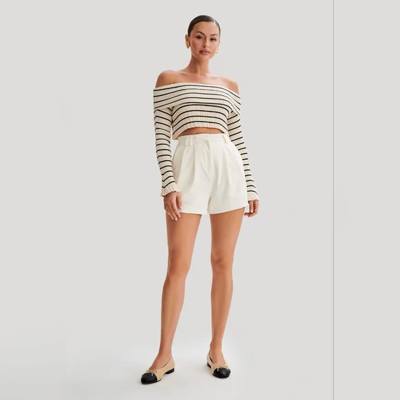 SigourneySuiting Shorts - Ivory - Picture 14 of 16